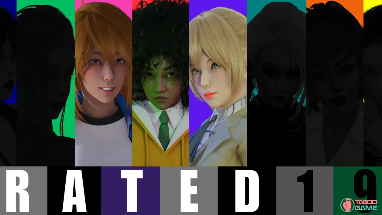 Rated 19 poster