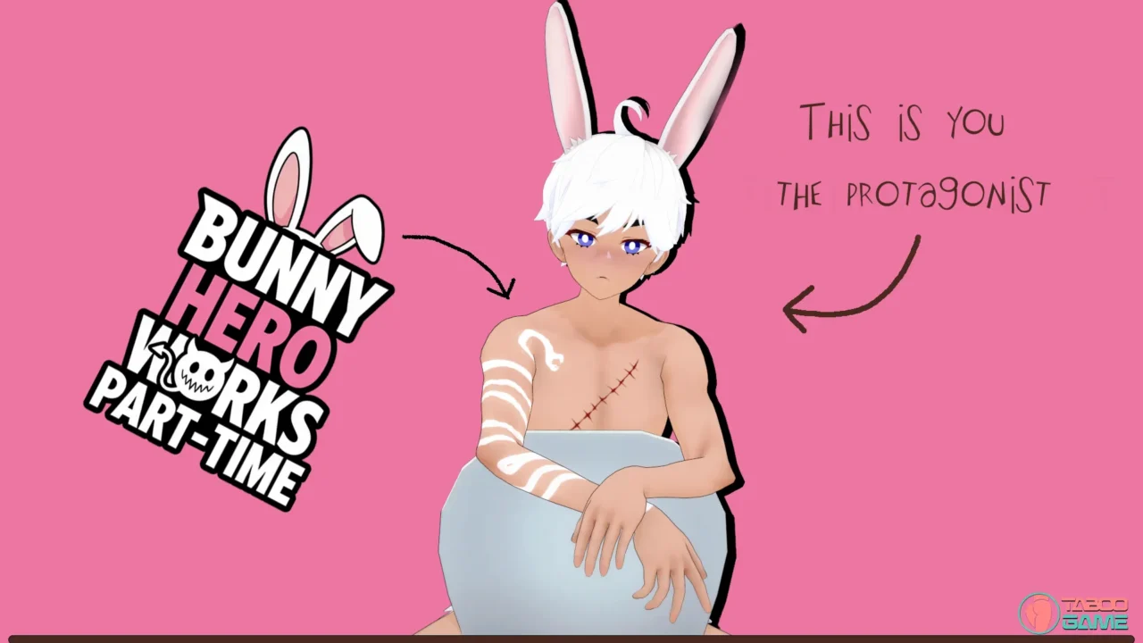 Bunny Hero Works Part Time poster