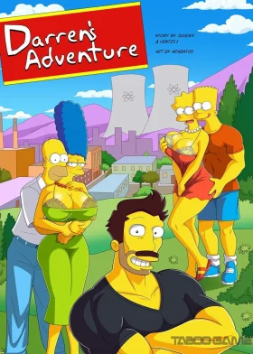 Darren’s Adventure (The Simpsons) – poster Darren’s Adventure (The Simpsons) - poster